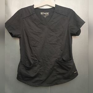 Grey's Anatomy Women's Charcoal Short Sleeve Top